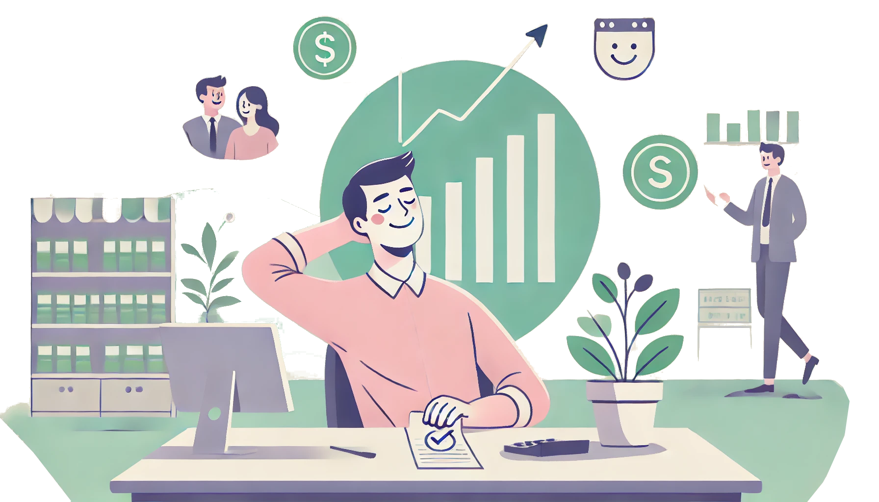 Keine Sorgen auf Arbeit